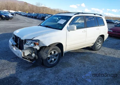 2004 Toyota Highlander V6 из США, поврежденный, VIN JTEEP21A940038610
